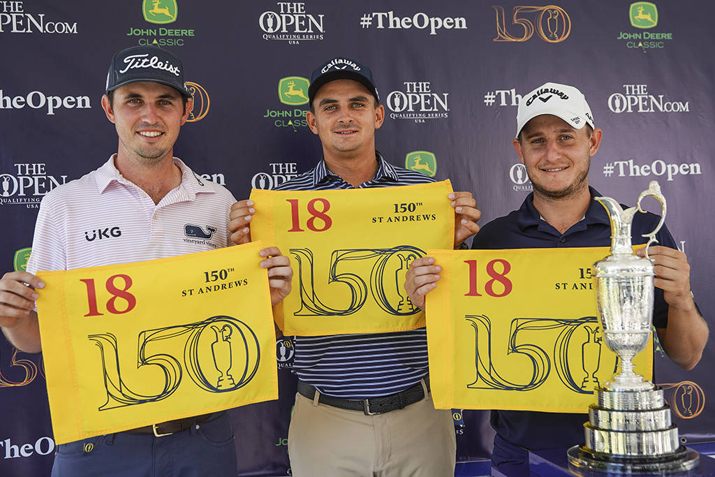 The three qualifiers from the John Deere Classic
